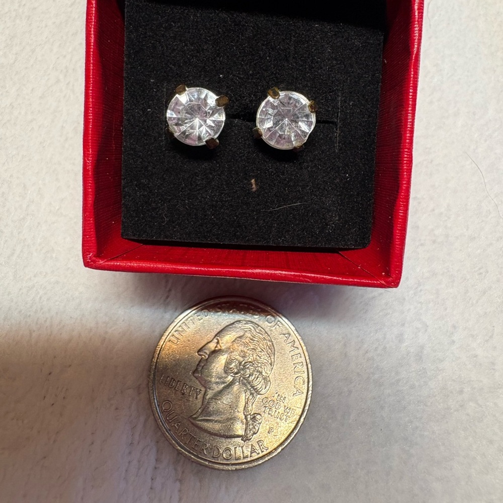 Elegant Silver Stud Earrings